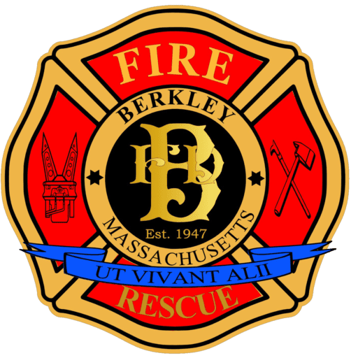 Berkley, Mass Fire Department Patch